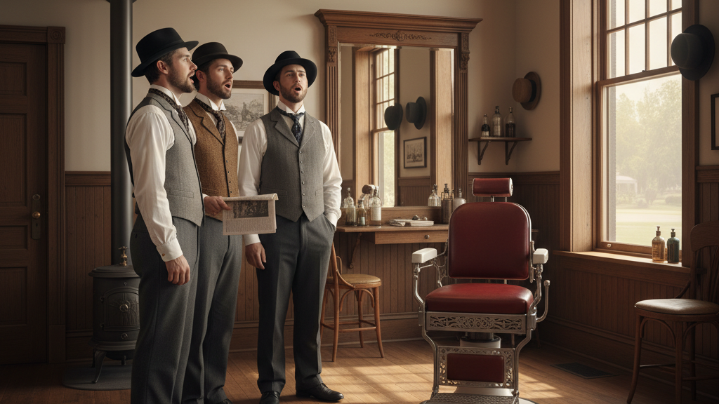 Why is Barbershop Music Called Barbershop